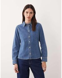 JJXX - Denim Shirt - Lyst