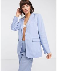 & Other Stories Oversized Blazer - Blue
