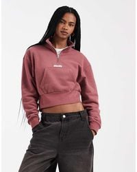 Levi's - 1/4 Zip Logo Sweatshirt - Lyst