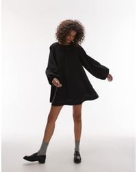 TOPSHOP - Vestito Corto A Trapezio - Lyst
