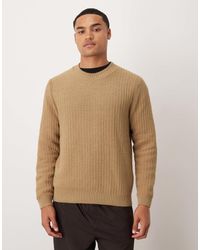 Mango - Round Neck Jumper - Lyst