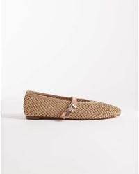 Steve Madden - Gayla Woven Ballet Flats - Lyst