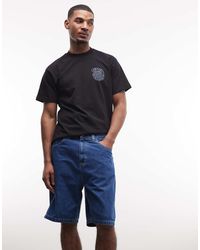 Carhartt - Brandon Loose Fit Denim Shorts - Lyst