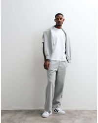 Weekday - Heavyweight Jersey Oversized Wide Leg joggers - Lyst