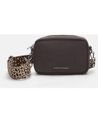 Pull&Bear - Borsa A Tracolla Con Tracolla Leopardata - Lyst