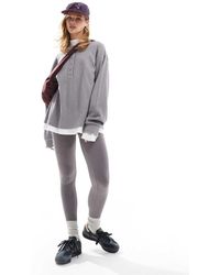 Stradivarius - Seamless Ribbed leggings - Lyst