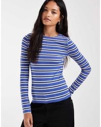 ASOS - Soft Crew Neck Long Sleeve Top - Lyst