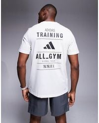 adidas Originals - Adidas Training T-shirt With Graphic Print - Lyst
