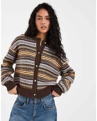 Levi's - Charlotte Knitted Striped Cardigan - Lyst