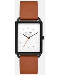 Skagen - Hagen Three-Hand, Stainless Steel Watch - Lyst