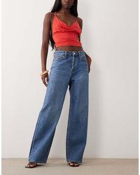 GOOD AMERICAN - Vintage High Waist Wide Leg Jeans - Lyst