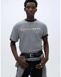 Pull&Bear - Faux Leather Belt With Metallic Edges - Lyst
