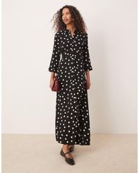 Y.A.S - – maxi-hemdblusenkleid - Lyst