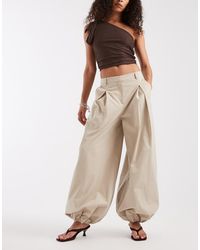 ASOS - Bubble Hem Tailored Balloon Trouser - Lyst