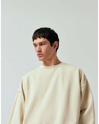 Nike - Club French Terry Oversized Sweatshirt - Lyst