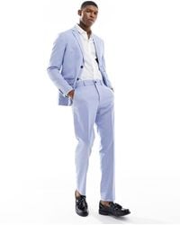 SELECTED - Slim Fit Suit Trouser - Lyst