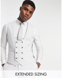 ASOS - Slim Suit Waistcoat - Lyst