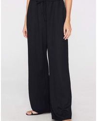 Tezenis - Crinkle Palazzo Trousers - Lyst