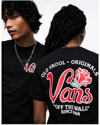 Vans - Off The Wall Back Print T-shirt - Lyst