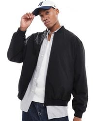 Jack & Jones - Oversized Bomber Jacket - Lyst