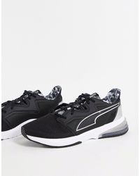 puma heart blanche fleur