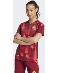 adidas Originals - Allemagne équipe féminine - maillot extérieur 25 authentique - bordeaux université équipe 2 - Lyst