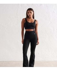 Aim'n - Ribbed Seamless Flare Petite Tights - Lyst