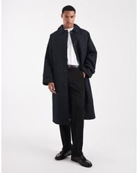 ASOS - Oversized Trench Coat - Lyst