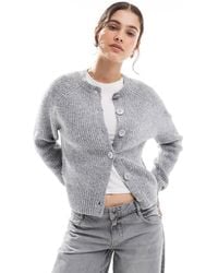 Threadbare - – gerippte strickjacke - Lyst