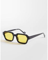 ASOS - Rectangle Sunglasses - Lyst