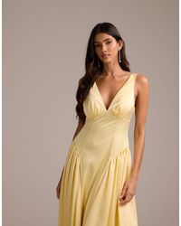 asos edition graphic beaded fringe plunge midi dress Leo Beaded Mini Dress