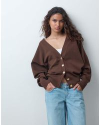 ASOS - Knitted Slouchy Batwing Oversized Cardigan - Lyst