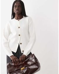 JJ Rebel - Long Sleeved Knitted Cardigan - Lyst