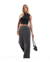 ASOS - Asos Design Petite Cord Barrel Pants - Lyst