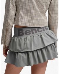Bench x Superdry & Co - Low Rise Tiered Skirt - Lyst