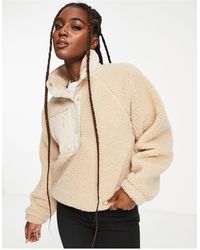 Cotton On - Cotton on – active – sweatshirt aus sherpa-fleece - Lyst