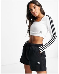 Crop Top Adidas Manga Larga Factory Sale, UP TO 66% OFF |  www.bodegasflorido.com