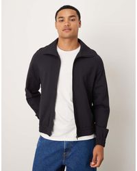 Mango - Zip Through Sweatshirt - Lyst