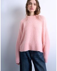TOPSHOP - Ultimate - pull en maille duveteuse - Lyst