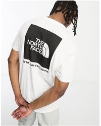 The North Face - Nse Box Back Print Logo T-shirt - Lyst