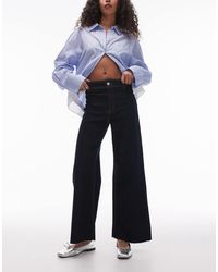 Mango - Wide Leg Jeans - Lyst