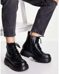 ASOS - Alter Lace Up Boots - Lyst