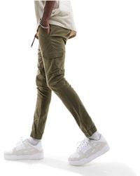 ASOS - Super Skinny Cargo Trousers With Cuff - Lyst