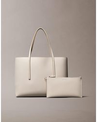 Calvin Klein - – set aus schmaler tragetasche und geldbörse - Lyst