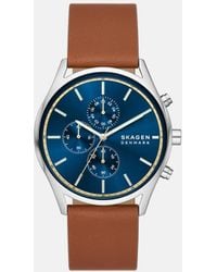 Skagen - Holst Chronograph, Stainless Steel Watch - Lyst
