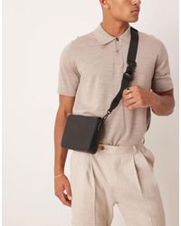 asos smart leather backpack black Water Repellent 2-Way Shoulder Bag this bag can be worn on the shoulder or as a crossbody ASOS Suede Tote Bag Review:
