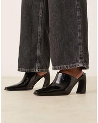 Raid - Hania Curved Heel Mules With Pointed Toe - Lyst