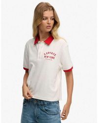 Superdry - Heritage Terry Polo - Lyst