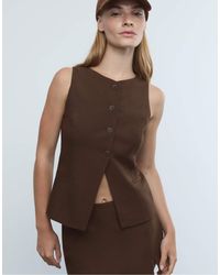 Stradivarius - – regular-fit-weste - Lyst