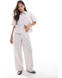 JJXX - – gestreifte hose im pyjama-stil - Lyst